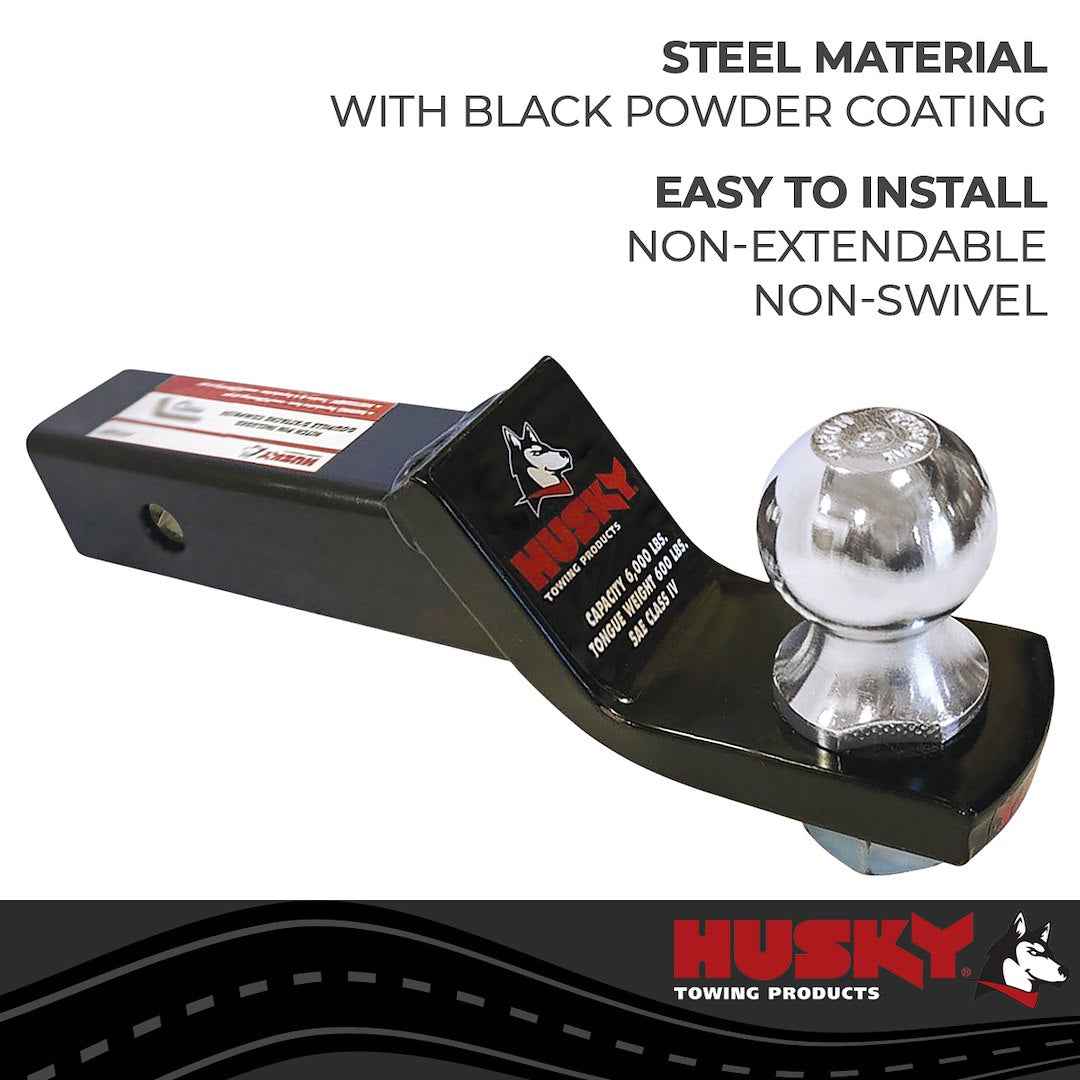 Husky Towing Single-Ball Mount - 2 in Receiver – 31366