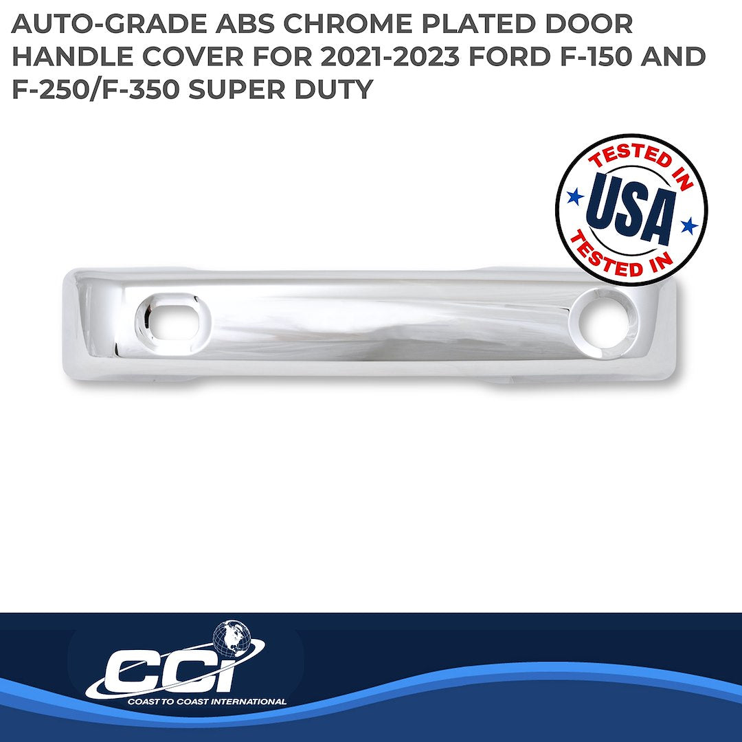 Coast To Coast DH68592S Ford Smart-Key Chrome Handle Overlay Kit - image 2
