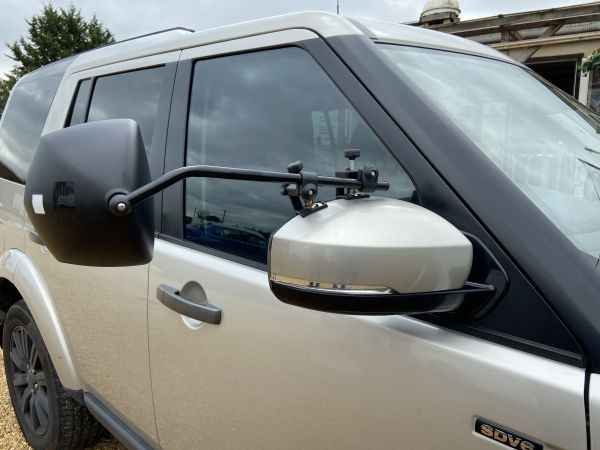 Milenco America Towing Mirror Pair - Rectangular, Black – MIL-6613