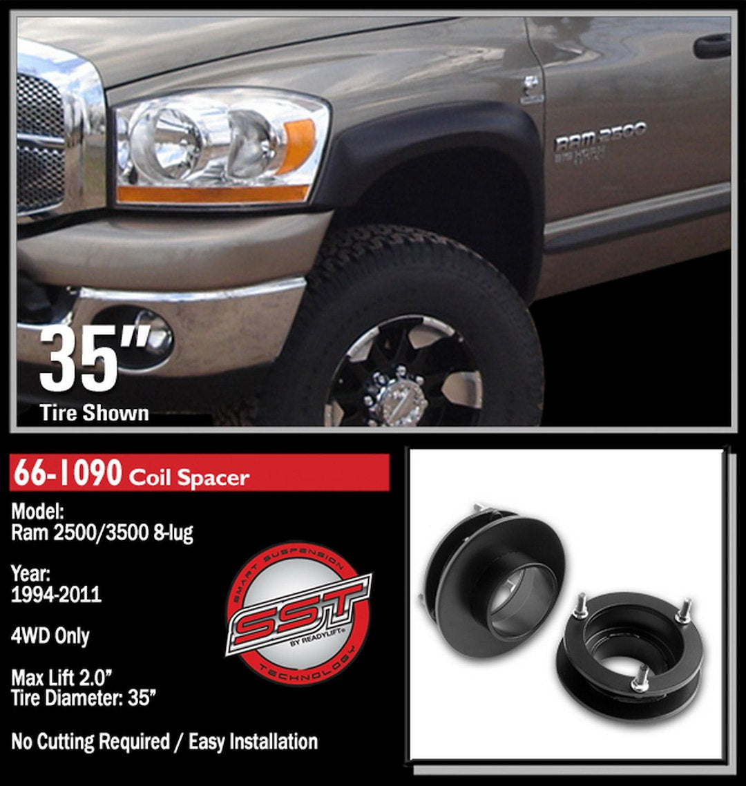 ReadyLift 66-1090 Ram HD 4WD Coil-Spacer Leveling Set