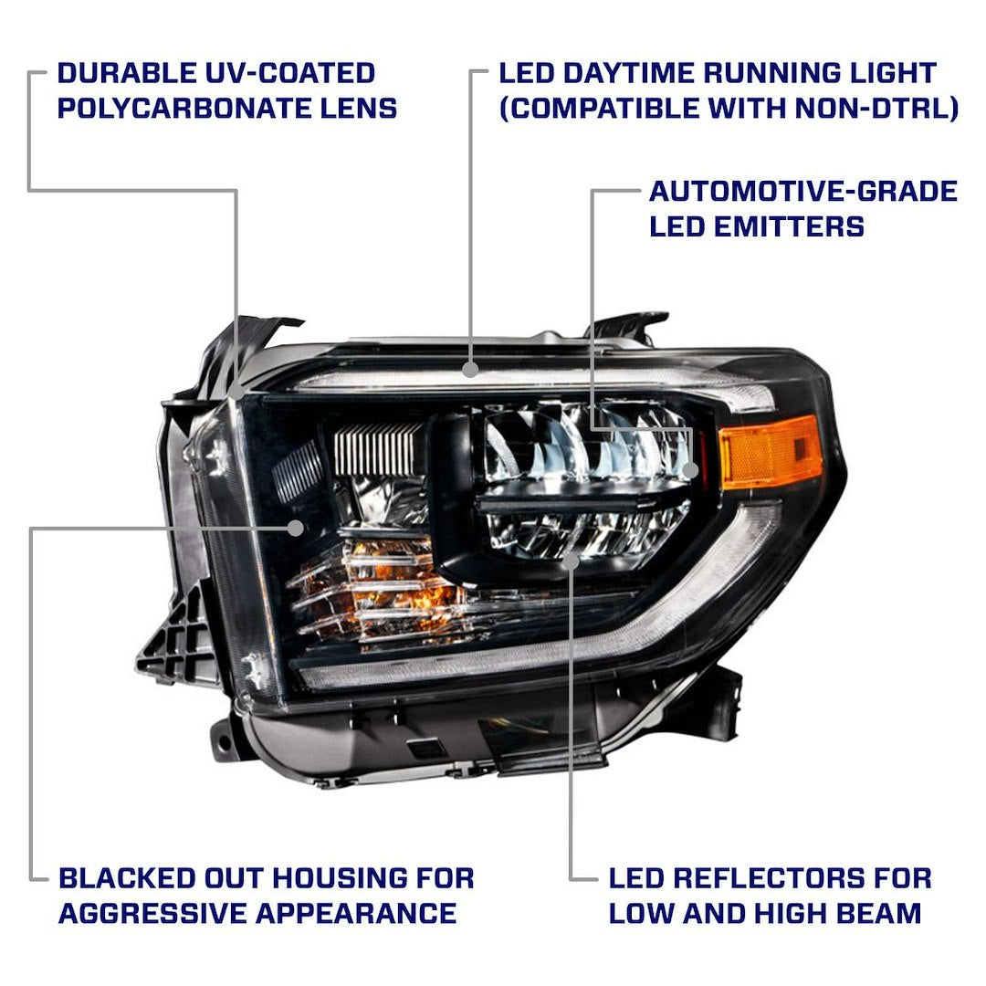 Diode Dynamics FL0002 Toyota Tundra Projector Headlight Set