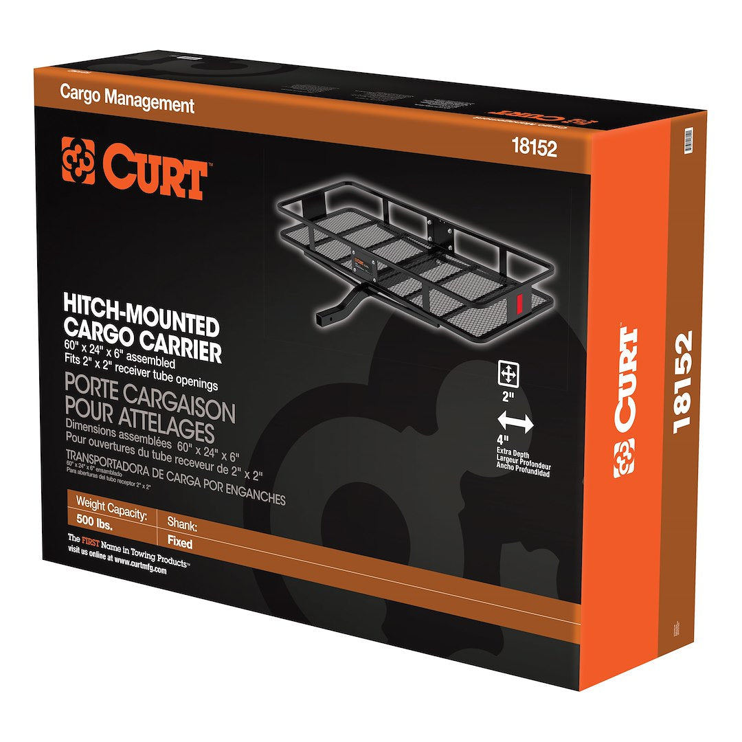 Curt 18152 Trailer Hitch Cargo Carrier - image 5