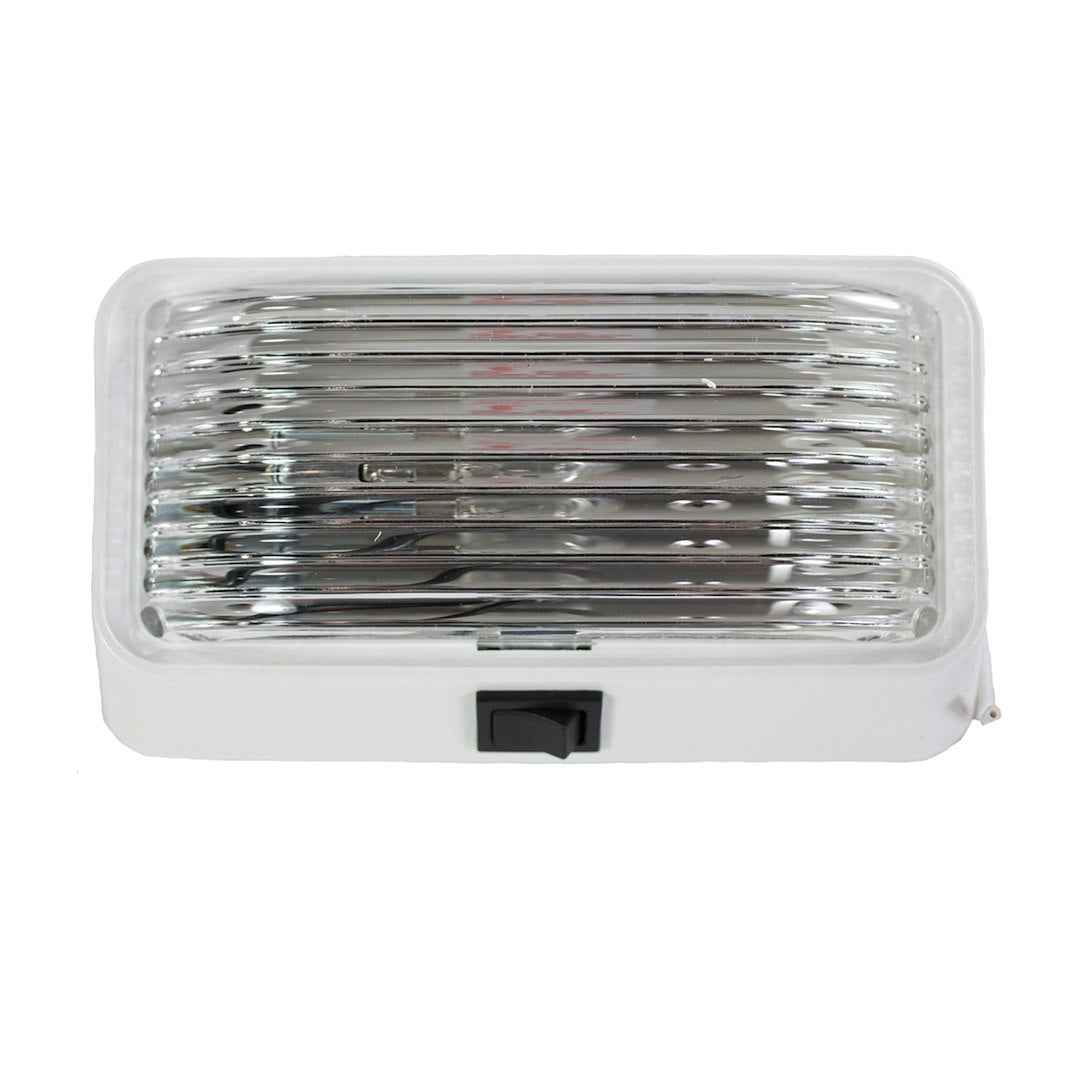 Arcon 18104 White 12V Porch Light with Rocker Switch