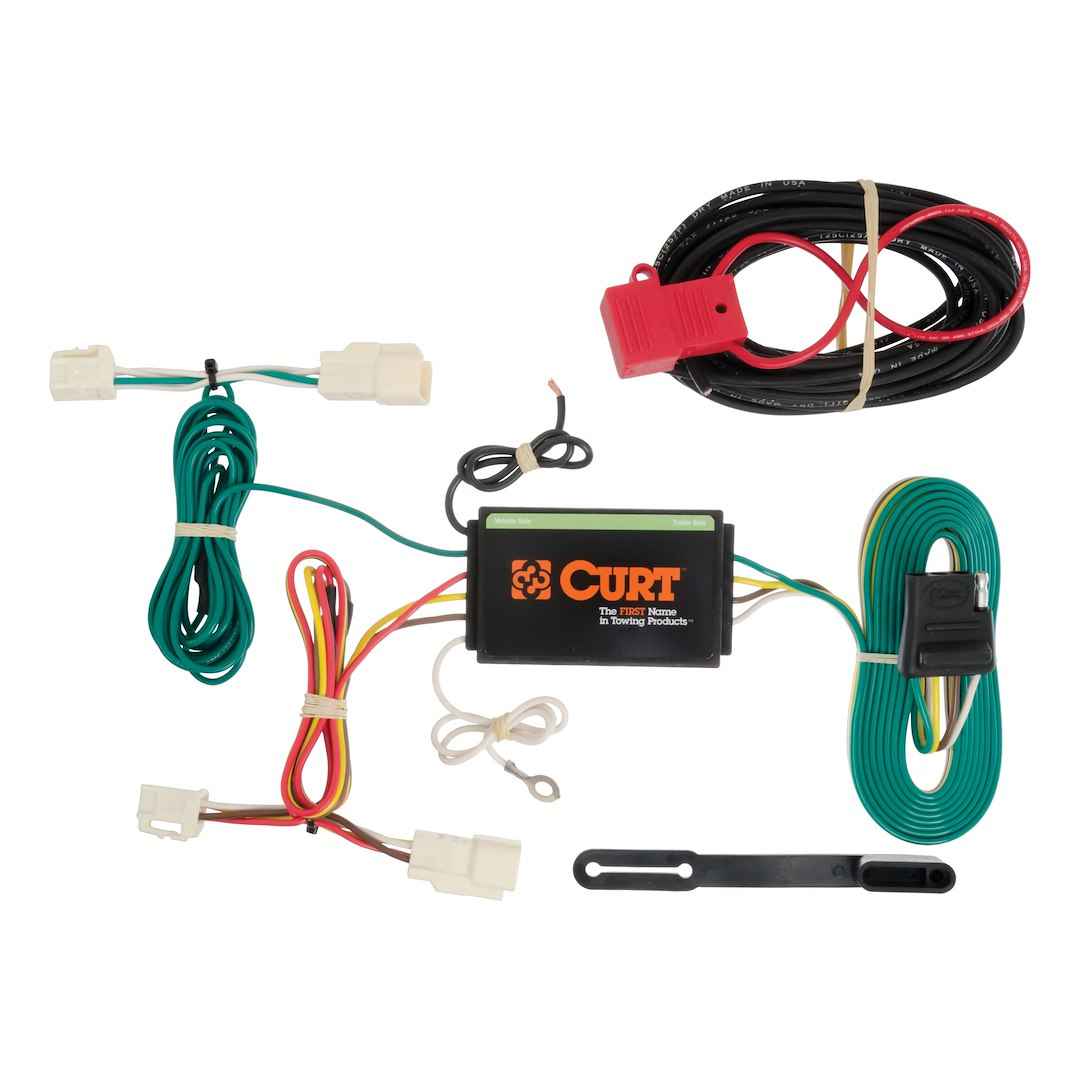 CURT Custom 4-Way Flat Wiring - Mitsubishi Outlander – 56189