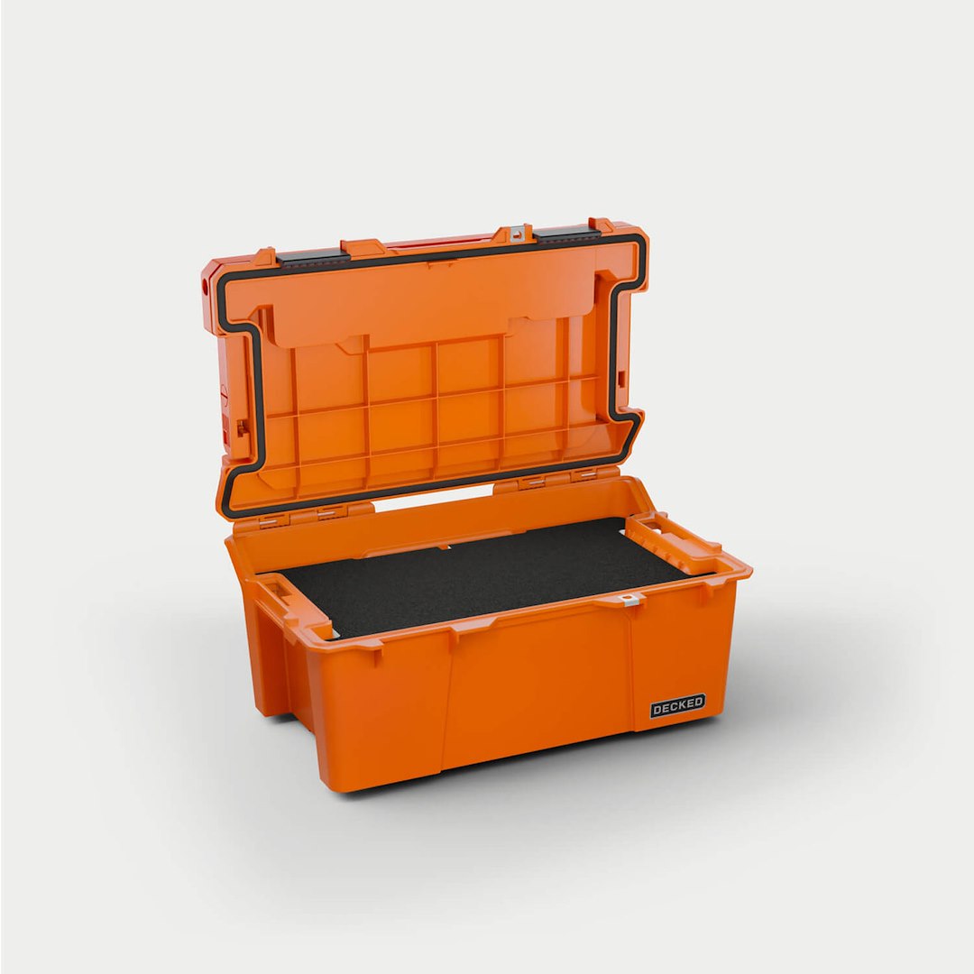 Decked A0010-SIXR-ORG Sixer 16 Portable Storage Box