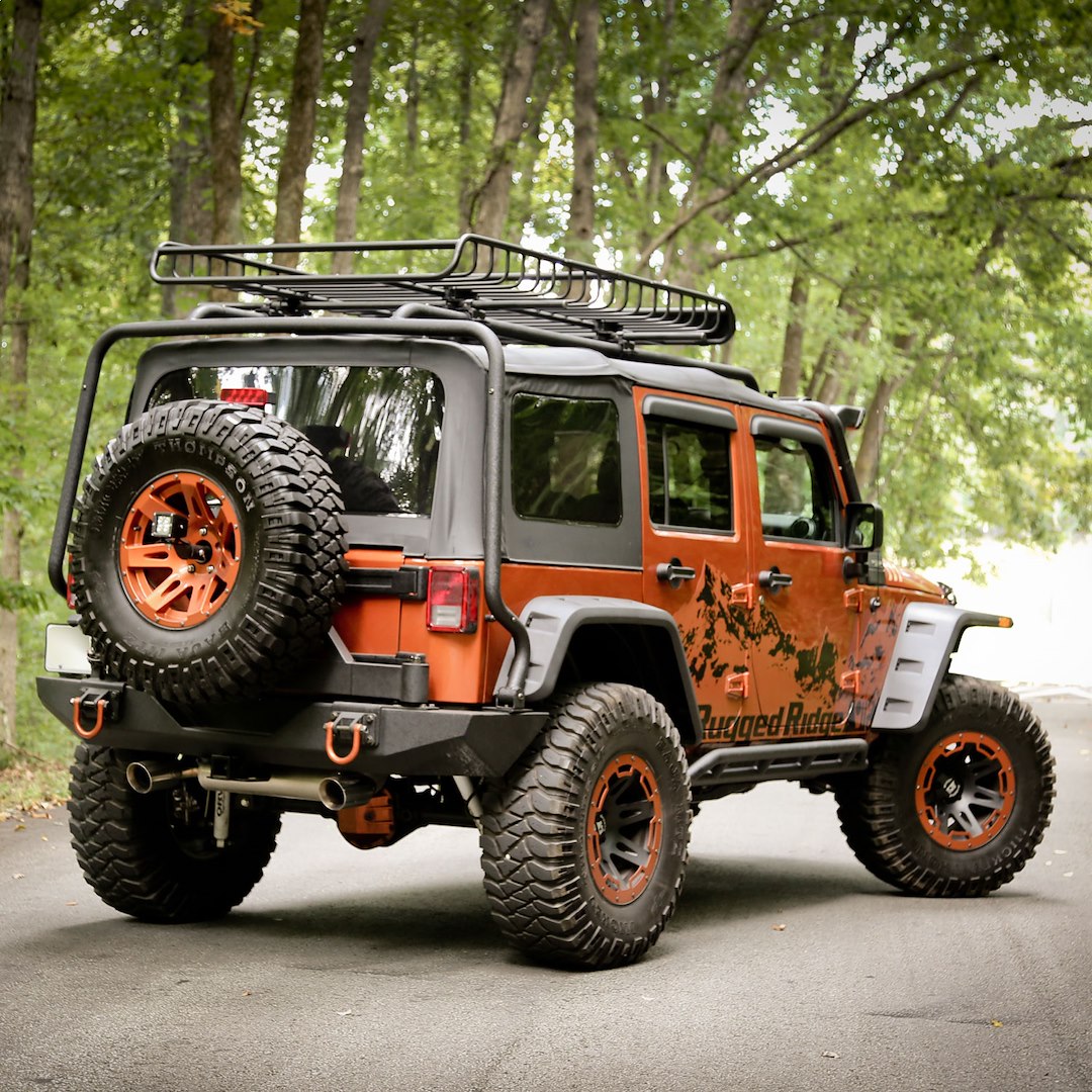 Rugged Ridge 11640.10 Wrangler Hurricane Exposed-Fastener Flares