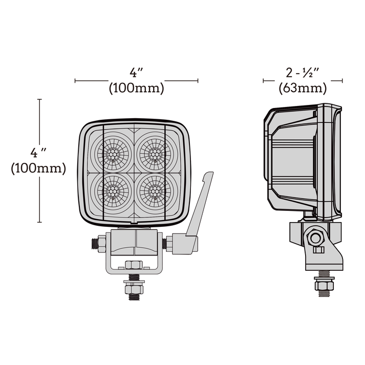 Builtbright BB45082 Work Pod Task Max Three-Colour LED - image 4