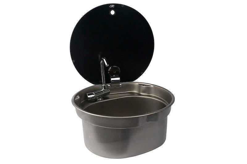 Suburban 3262AST CAN SRL 16" Stainless Steel Countertop Sink with Fold-Down Spigot – image 6