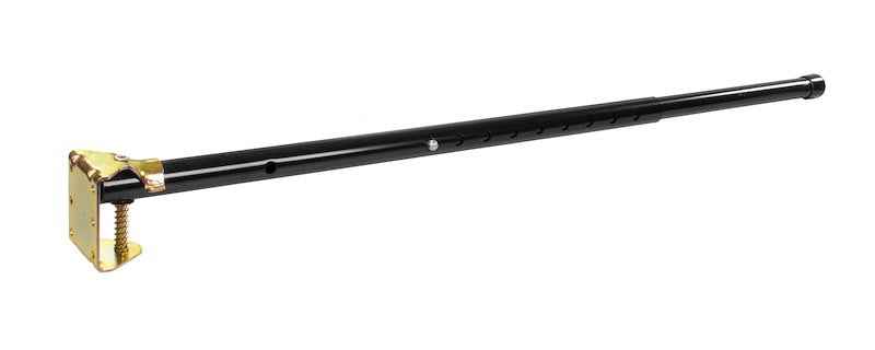 JR Products 06-30085 RV Adjustable Table Leg, Foldable 22-1/2" to 35-1/2" Black Steel – image 1