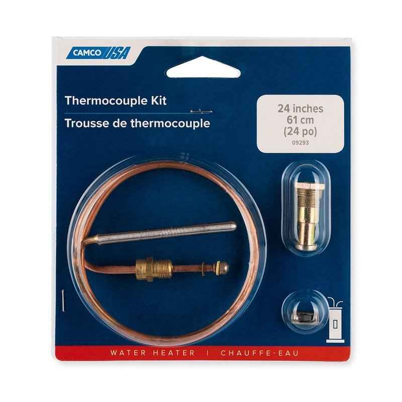 Camco 09293 24-Inch Universal Thermocouple - , For RV Water Heaters and Furnaces – image 1