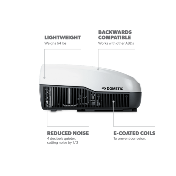 Dometic FJX3573MWHCS FreshJet 3 RV Air Conditioner 15,000 BTU Polar White – image 3