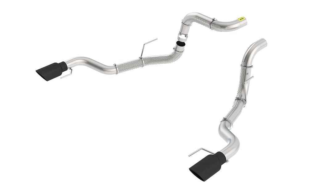 Borla 60640BC Raptor Axle-Back with 4-1/2-Inch Tips