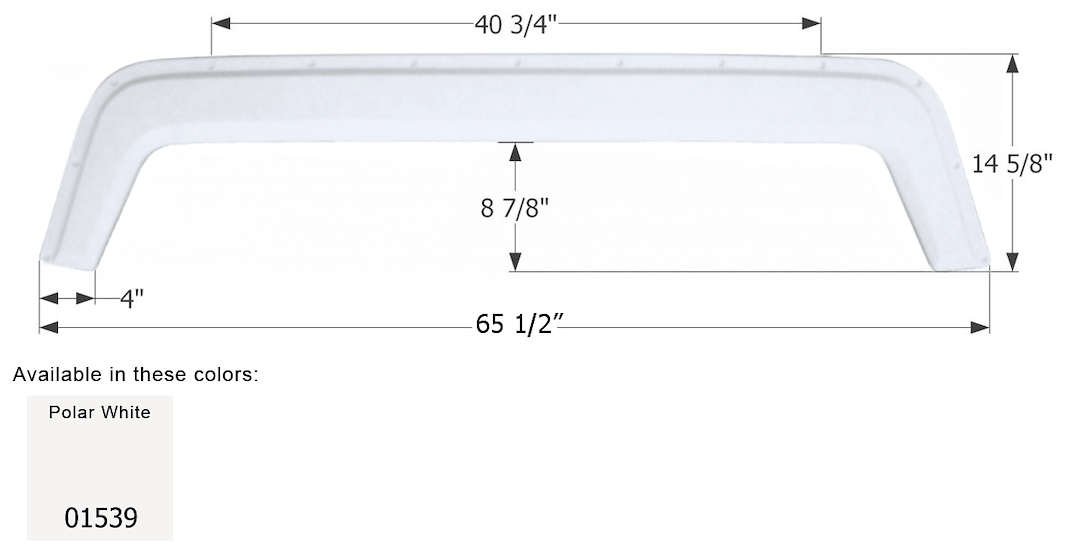 Icon 01539 Fender Skirt