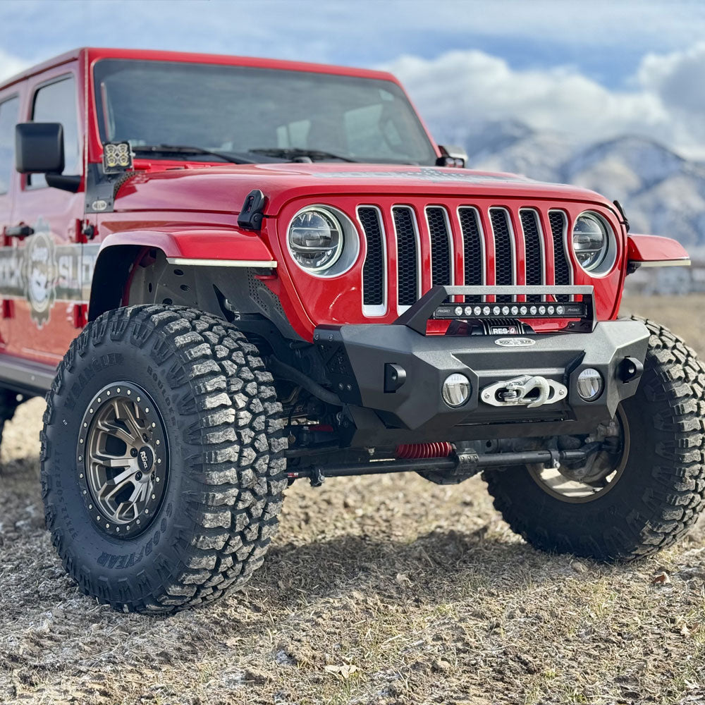Rockslide Engineering FB-S-300-JL Shorty Front Bumper Assembly