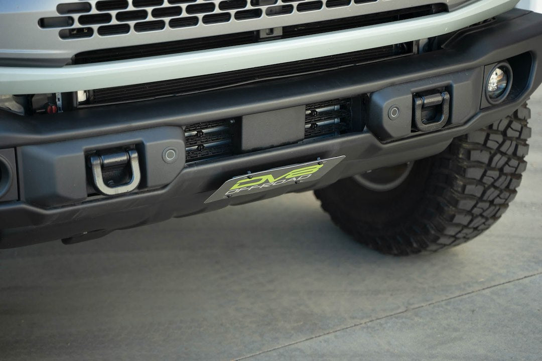 DV8 Offroad LPBR-05 Bronco Capable-Bumper Plate Mount