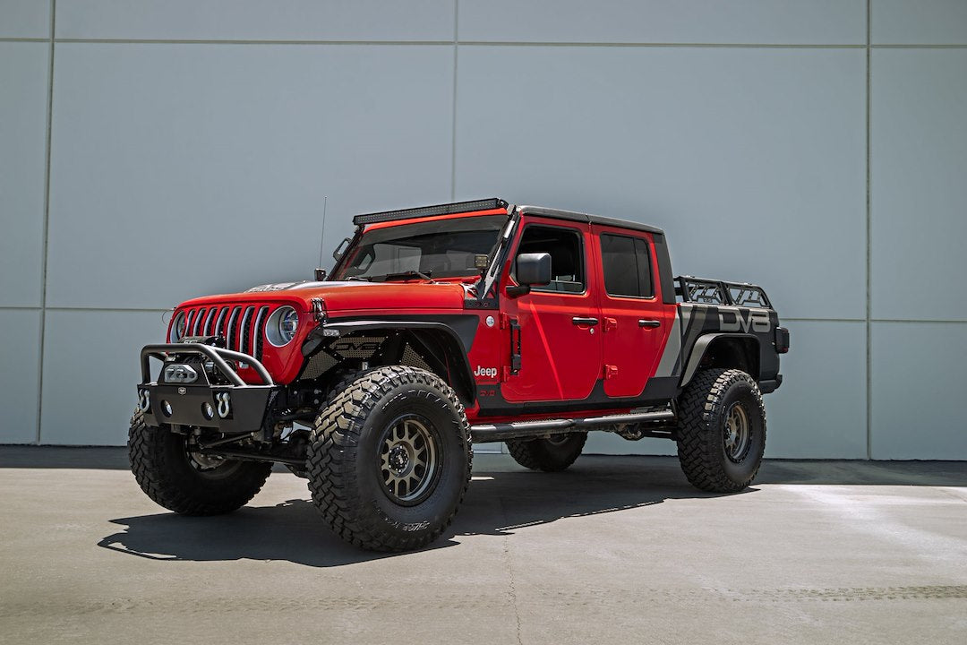 DV8 Offroad STJL-04 Hinge-Mounted Jeep Step