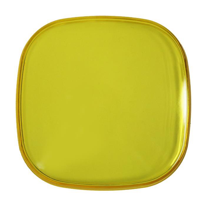 Baja Designs 668004 XL Amber Plastic Cover, 4-1/2 Inch Square