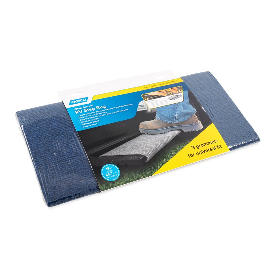 Camco Entry Step Rug (42924) – Length (In): 17-1/2 Inch
