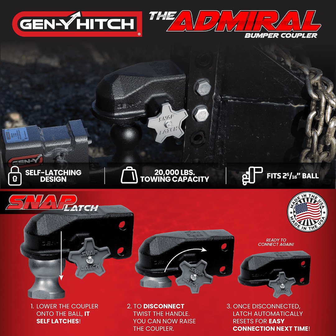 Gen-Y Hitch Gh-24003 Trailer Coupler - image 5