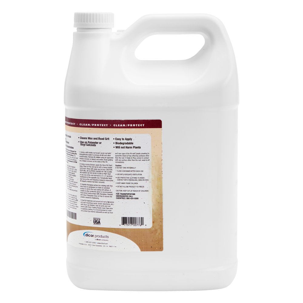 Dicor RP-FCP-1 RV Fiberglass Roof Cleaner - 1 Gallon