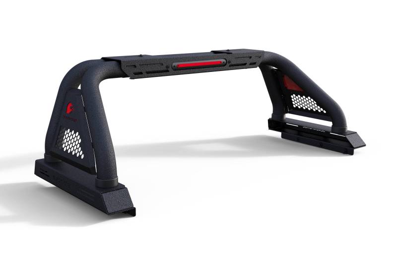 Black Horse Offroad RB09MT Gladiator Textured Tubular Bed Bar with Lights - image 2