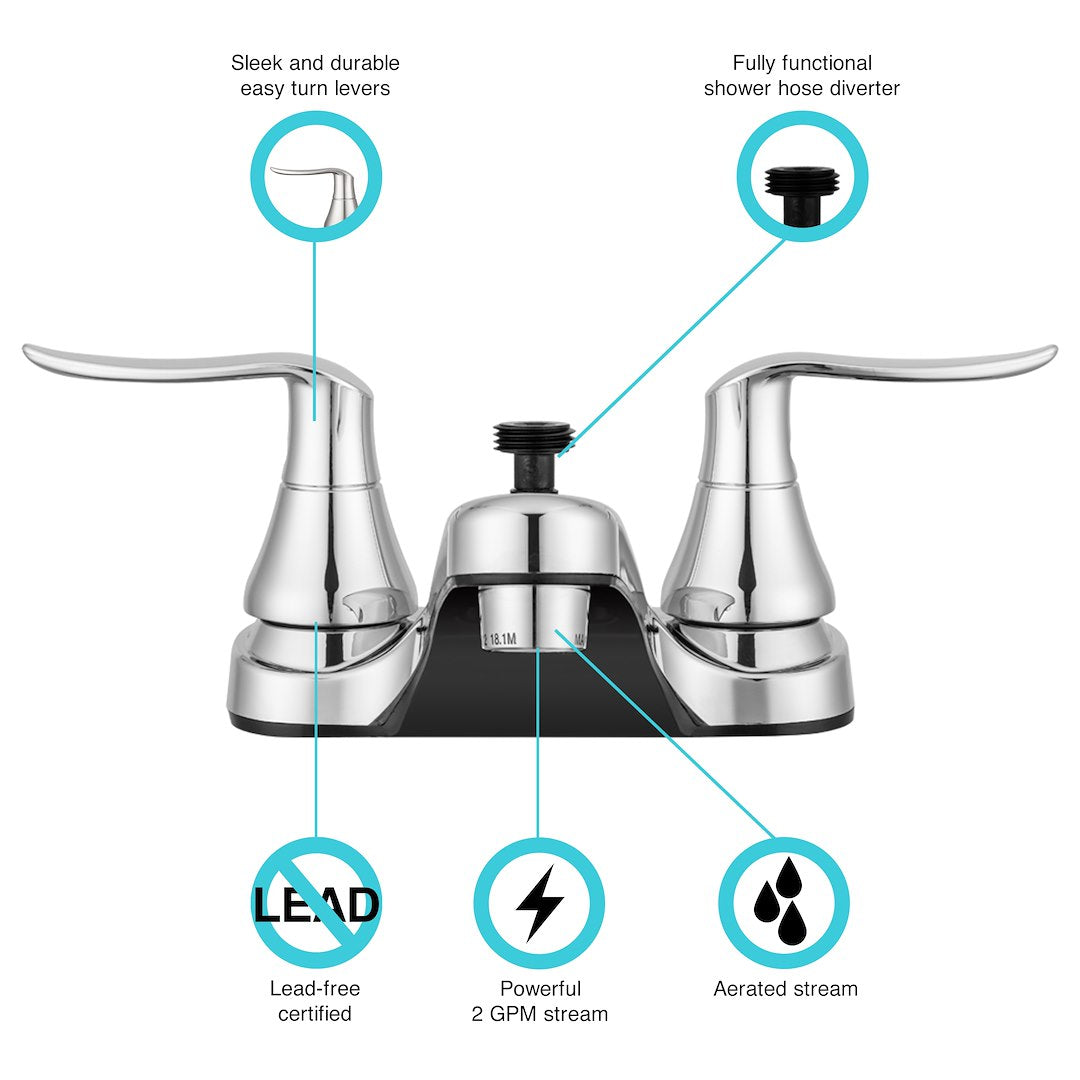 Dura Faucet Df-Pl720lh-Cp Faucet - image 5