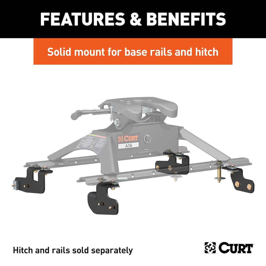 CURT 5th-Wheel Brackets - Ram 2500 – 16427