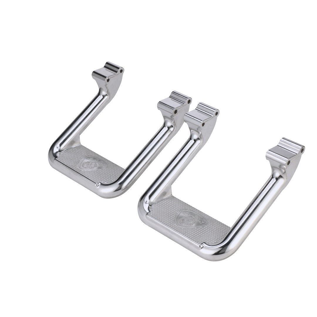 Carr 104502 Hoop II Polished Aluminum Entry Steps - image 2