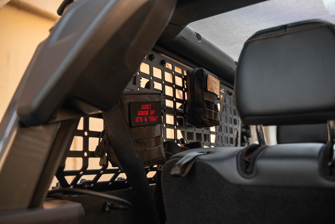 DV8 Offroad MPBR-12 Two-Door Rear Cargo Organizer