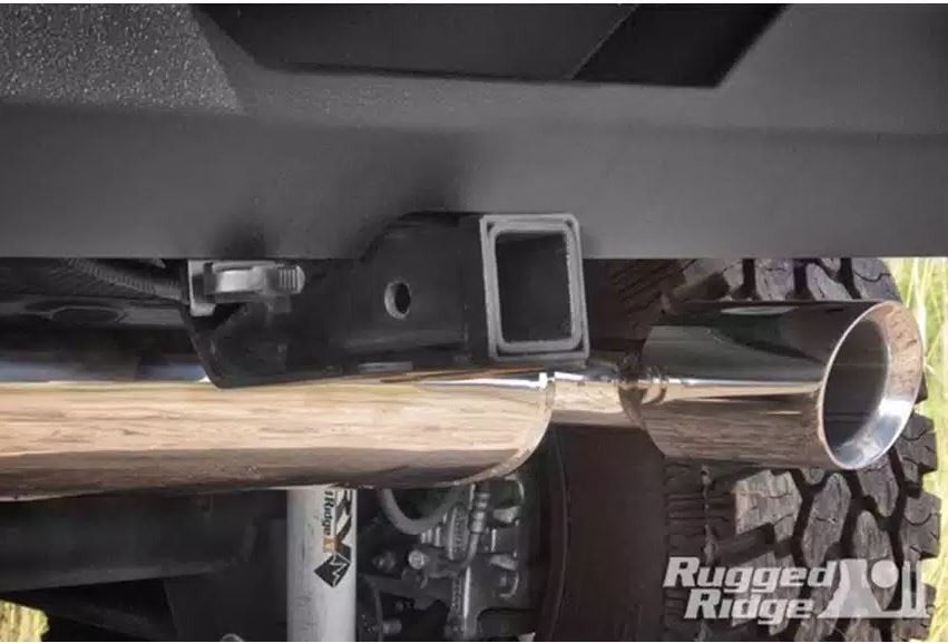 Rugged Ridge 11580.10 Rear-Mount Class III Trailer Receiver