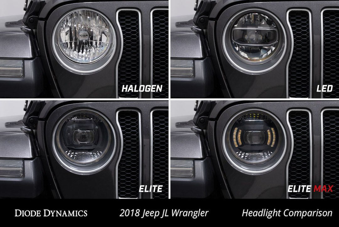 Diode Dynamics DD5165 Elite Max Projector Headlight Set