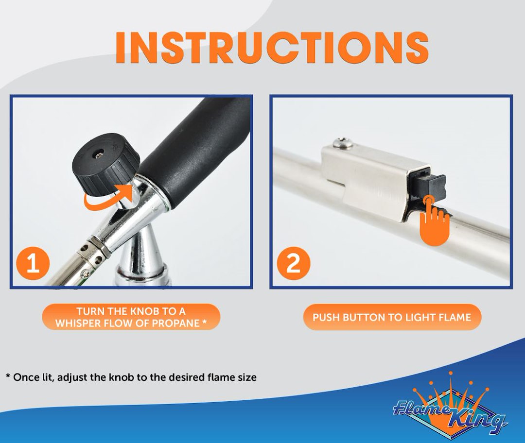 Flame King Ysnax1-108 Propane Torch - image 6