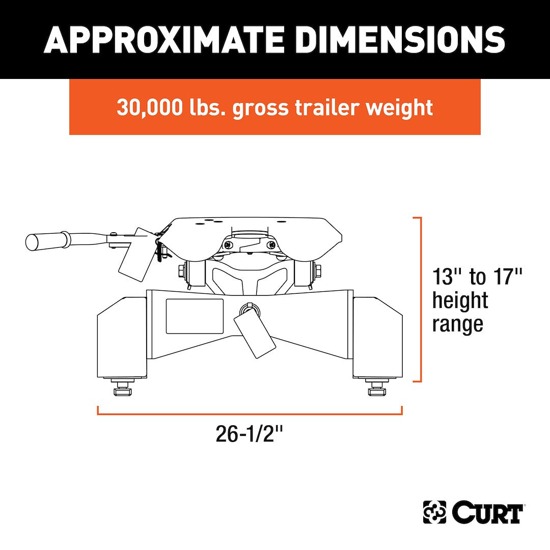 CURT Fifth Wheel Trailer Hitch (16070)