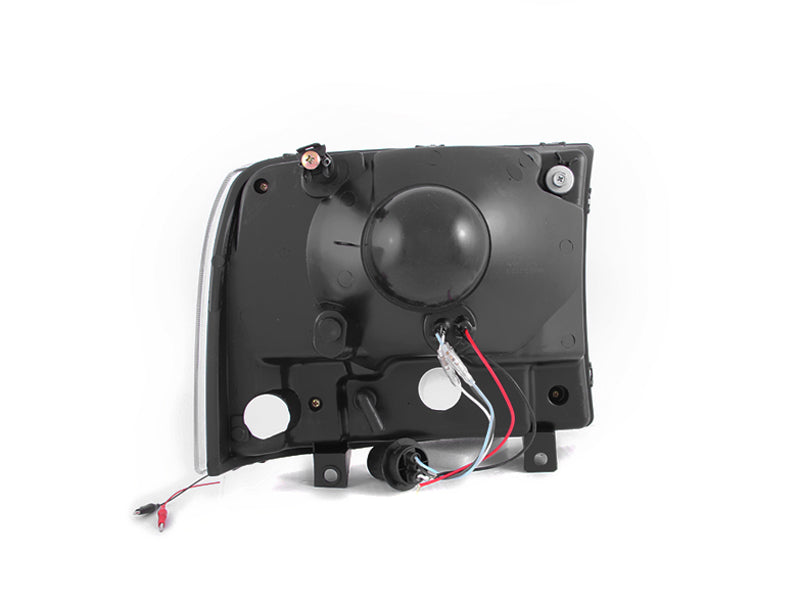 ANZO USA 111106 Excursion/Super Duty Black Headlight Pair - image 2