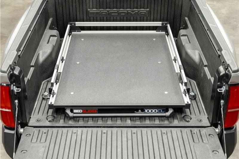 Bedslide TC10-5841-CLB Black Tacoma 58x41-1/2 Composite Slide