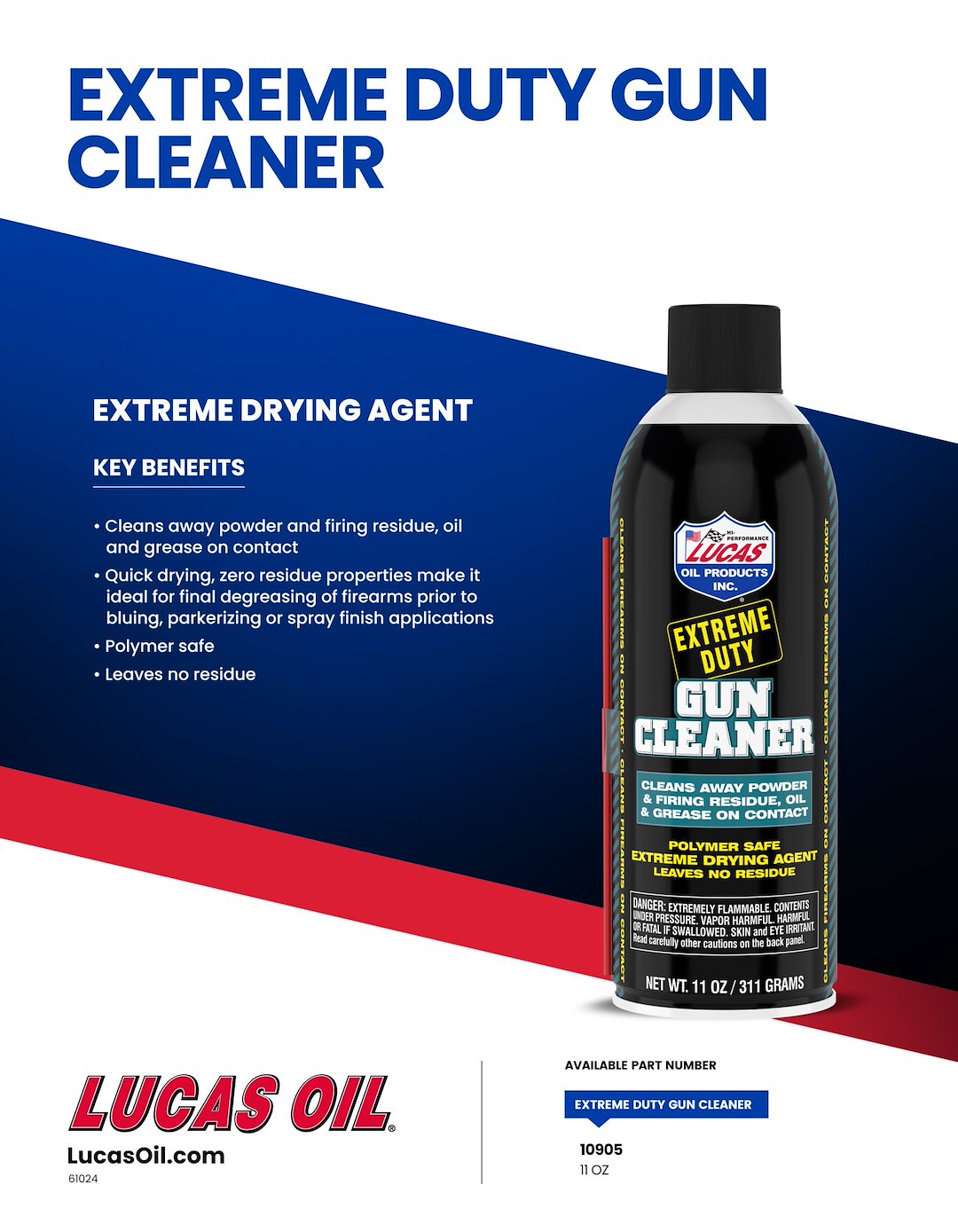 Lucas Oil 10905 Extreme Duty Contact-Cleaning Spray