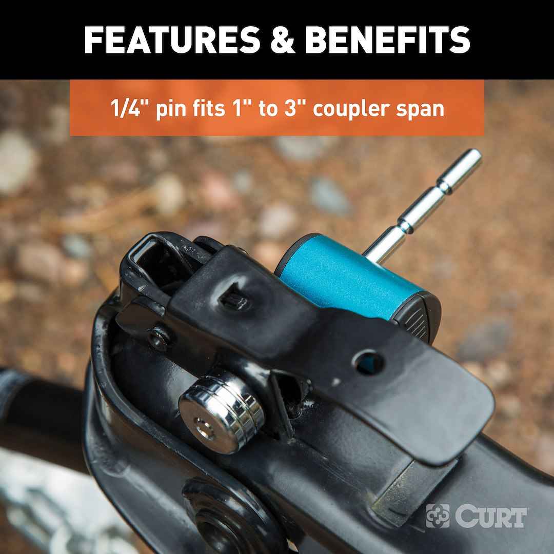 CURT Trailer Coupler Lock - Barbell – 23503
