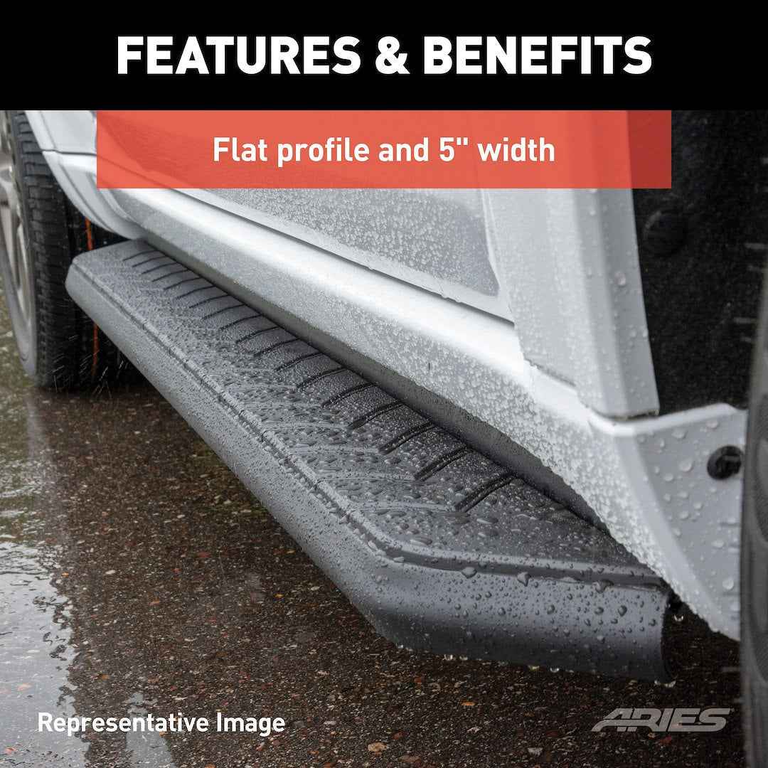 Aries 2051976 Black 76-Inch AeroTread Board Component