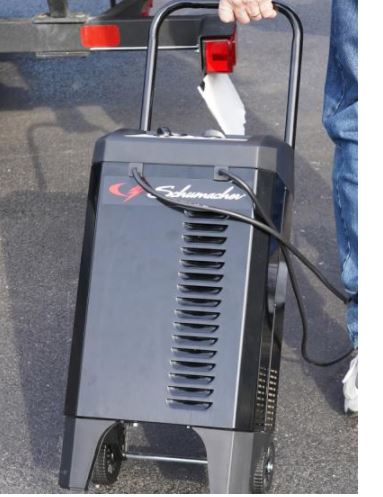 Schumacher SC1437 BUILT4CHARGING Wheeled Battery Charger