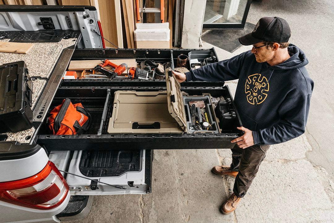 Decked XR8 Vehicle-Specific Lateral Cargo Drawers