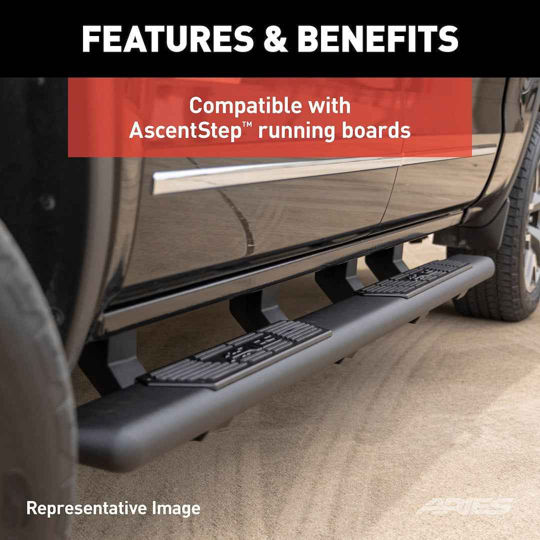 Aries 2055101 VersaTrac Rocker-Mount Running Board Kit