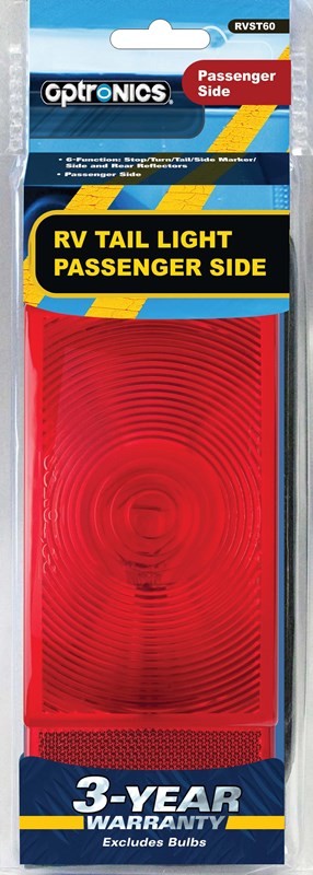 Optronics Surface Mount Stop/ Tail/ Turn Light Trailer Light (Rvst60s)