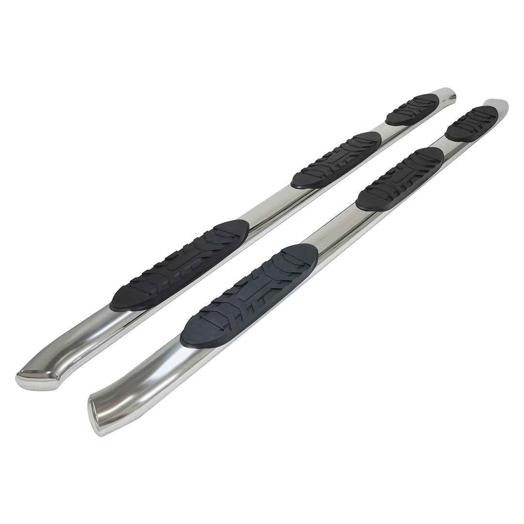 TrailFX 5 in Oval Wheel-to-Wheel Step Bars - Stainless – A7058S