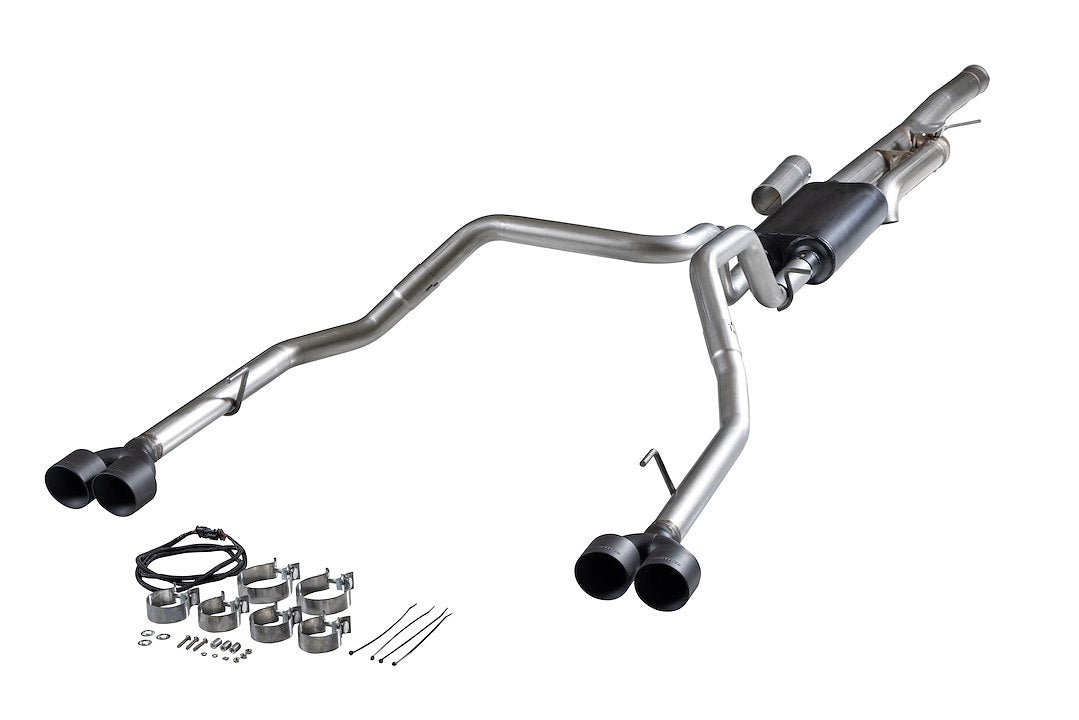 Flowmaster 818206 American Thunder Valved Cat-Back Kit