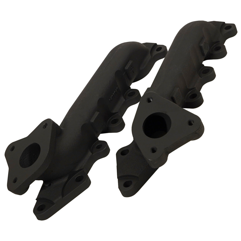 BD Diesel 1043001 Black Cast-Iron Exhaust Manifolds with Gaskets - image 4