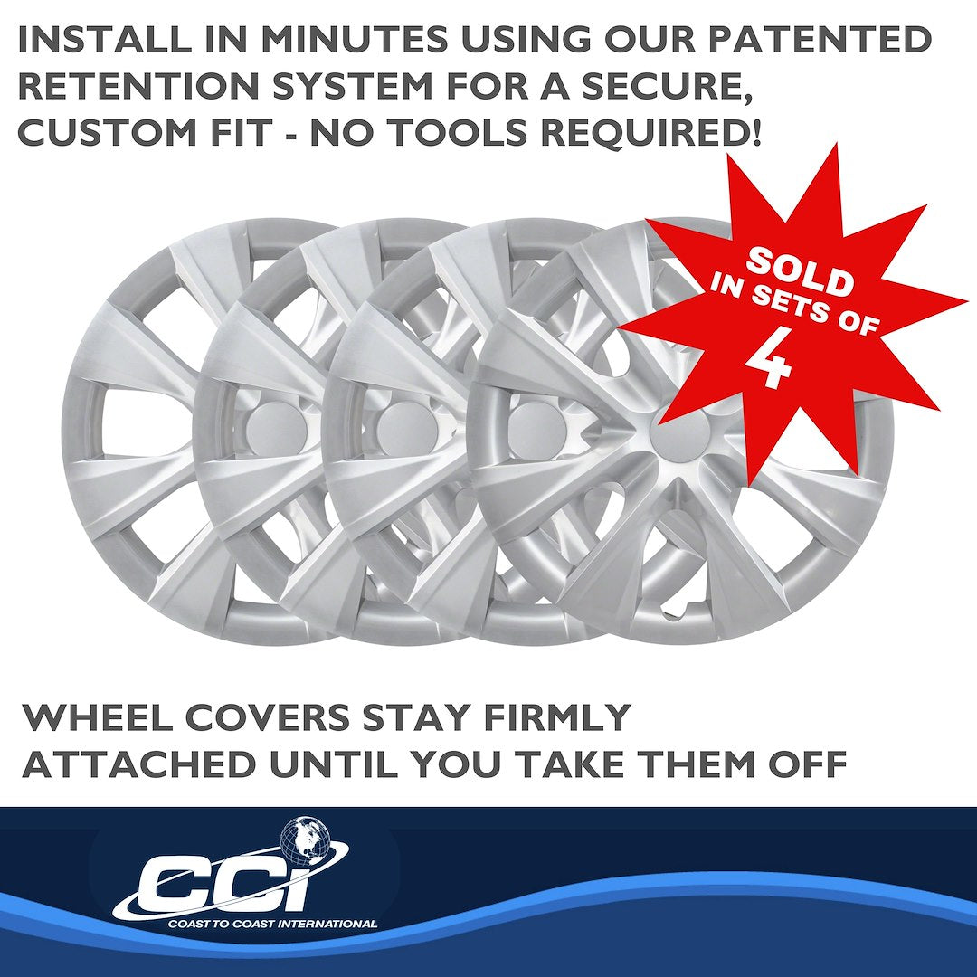 Coast To Coast 52915S Corolla 15-Inch Painted Trim Set - image 5