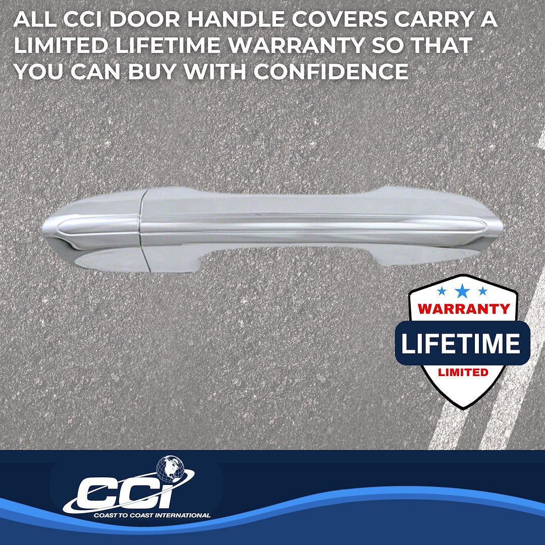 Coast To Coast DH68567B Four-Door Edge Chrome Lever Overlays - image 4