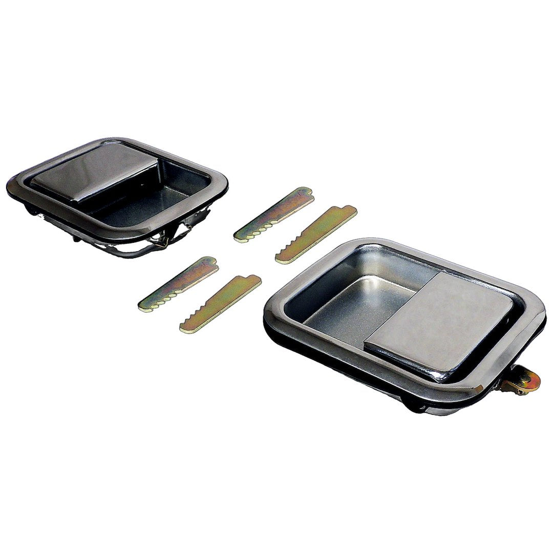 Crown Automotive 5758172K Two Chrome Steel Exterior Door Handles - image 3