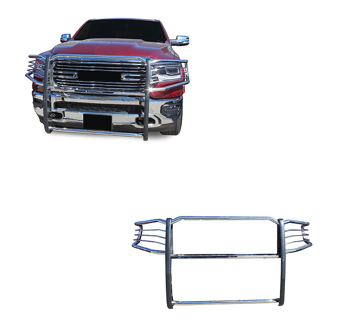 Black Horse Offroad 17DG111MSS Polished Stainless Ram Grille/Brush Guard - image 2