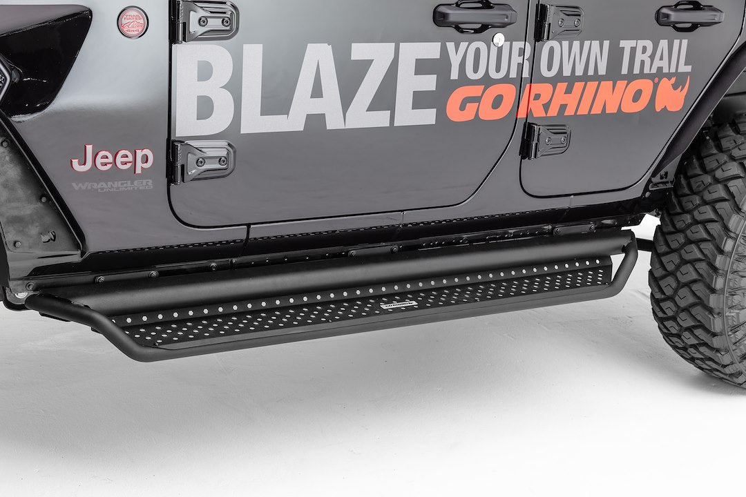 Go Rhino D10080T Running-Board Entry-Step Component